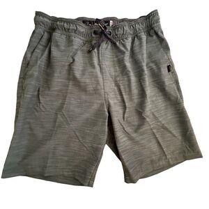 Ripcurl ~Mens Green Hybrid Boardwalk Shorts ~ size tag missing -see photos